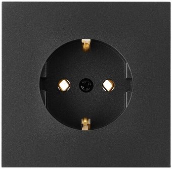 Розетка Bylectrica РС16-1602 (графит)