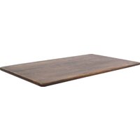 Стол с регулировкой высоты ErgoSmart Wooden Ergo Desk Prime 1300х750х27 мм (прямой край, дуб мореный/белый)