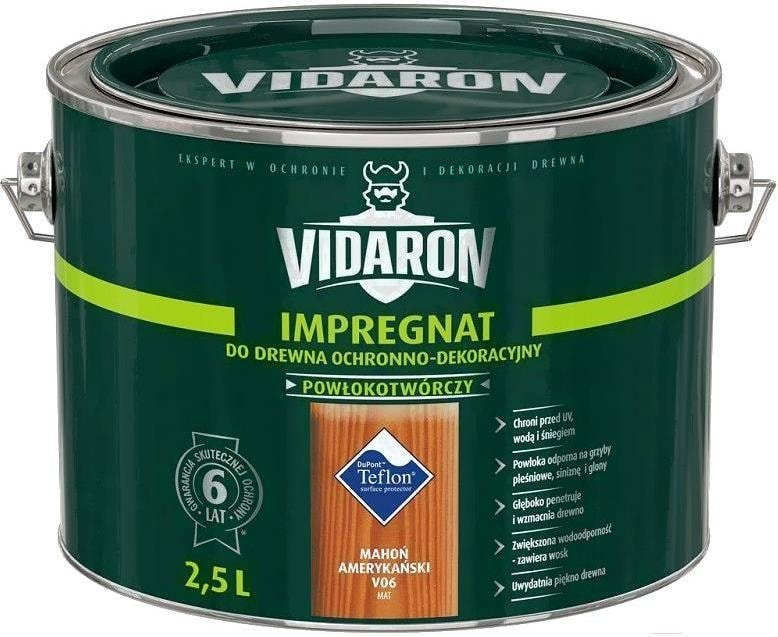 

Пропитка Vidaron Impregnant V06 2.5 л (американское красное дерево)