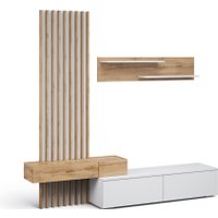 Шкаф-купе Империал Риана Вайт 2.07м (вотан/белый) в Бресте