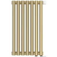 Стальной трубчатый радиатор Сунержа Эстет-00 EU50 500х315 7 секций (матовая шампань)