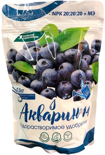 Буйские удобрения Акварин 14 для голубики (0.5 кг)