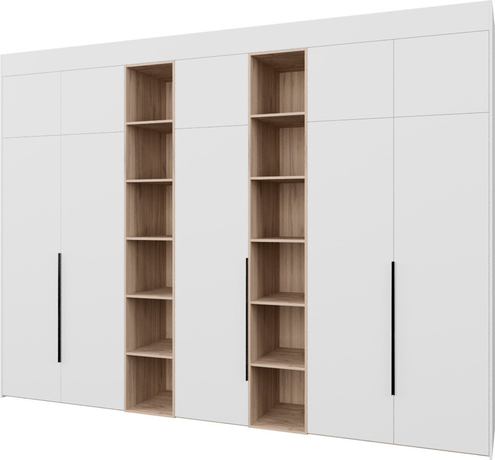 

Шкаф распашной Рэйгрупп Рэй S257-В17-1-EBЕ В17-1 (дуб элисон/белый премиум)