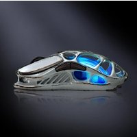Игровая мышь Gravastar Mercury M1 Pro Battle Worn Edition Silver Mist