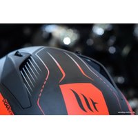 Мотошлем MT Helmets Stinger Warhead Matt (XS, черный/красный/серый)
