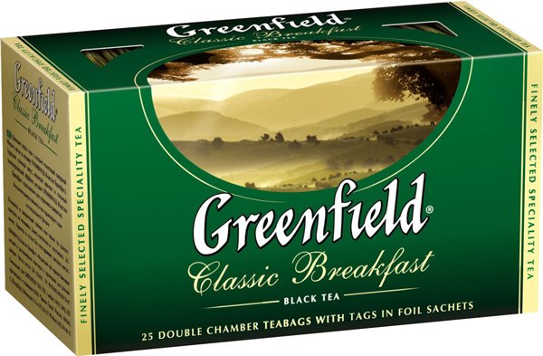 

Черный чай Greenfield Classic Breakfast 25 шт