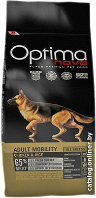 Сухой корм для собак Optimanova Adult Mobility Chicken & Rice 12 кг