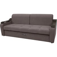 Диван Сириус Лидер-4 ППУ (Eva 06 велюр темно-серый)