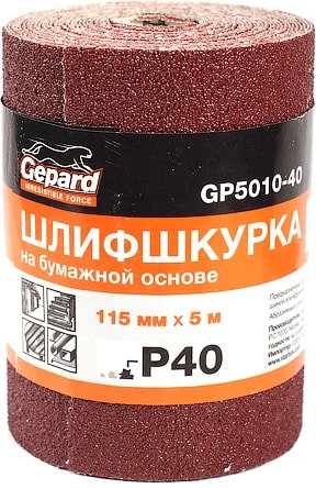 

Шлифлист Gepard GP5010-40