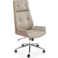 Офисное кресло Halmar Webster (бежевый/орех)