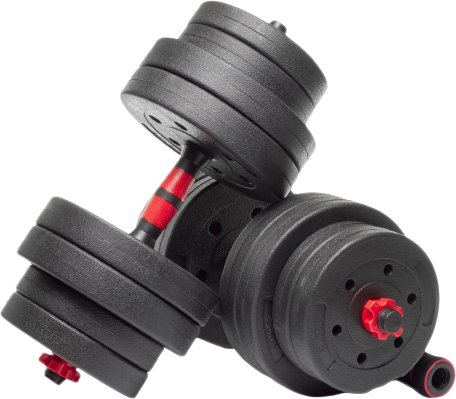 

Набор гантелей с соединительным грифом Atlas Sport композитные 30 кг