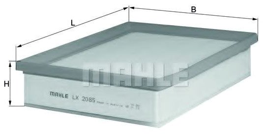 

Воздушный фильтр Mahle Knecht LX2085