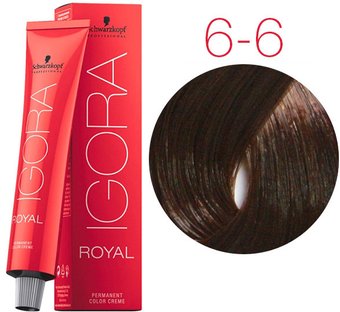 Schwarzkopf Professional Igora Royal Permanent Color Creme 6-6 60 мл