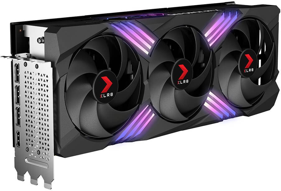 

Видеокарта PNY GeForce RTX 4080 16GB OC XLR8 Gaming Verto TF VCG408016TFXXPB1-O