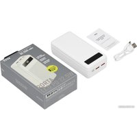 Внешний аккумулятор TFN Porta LCD PD 22.5W 30000mAh (белый)