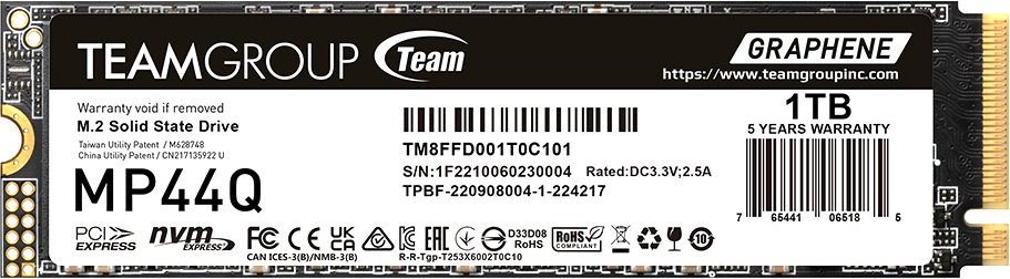 

SSD Team MP44Q 1TB TM8FFD001T0C101