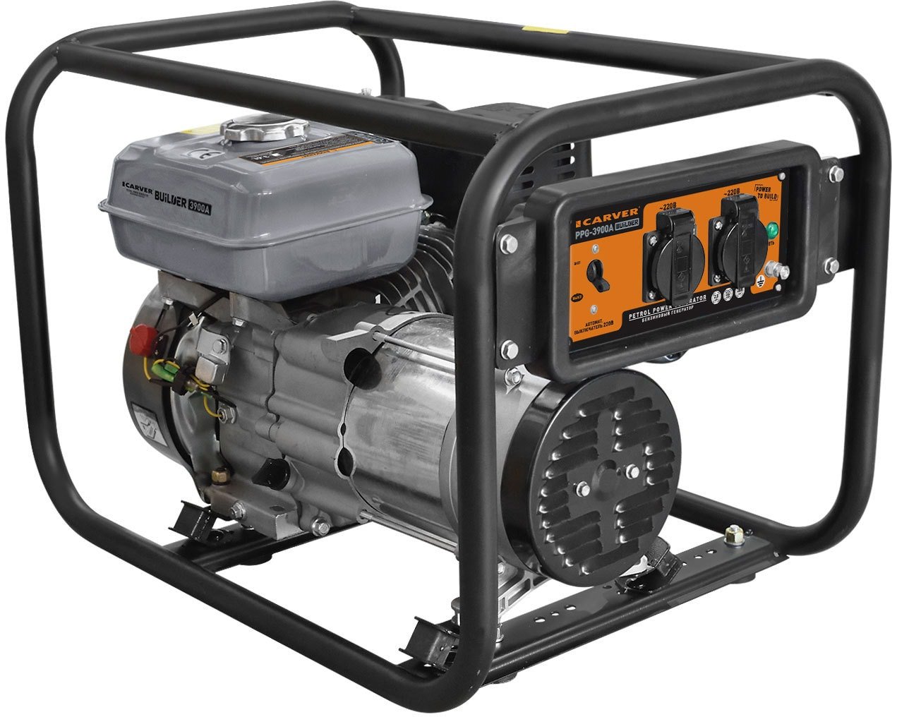 

Бензиновый генератор Carver PPG-3900A Builder