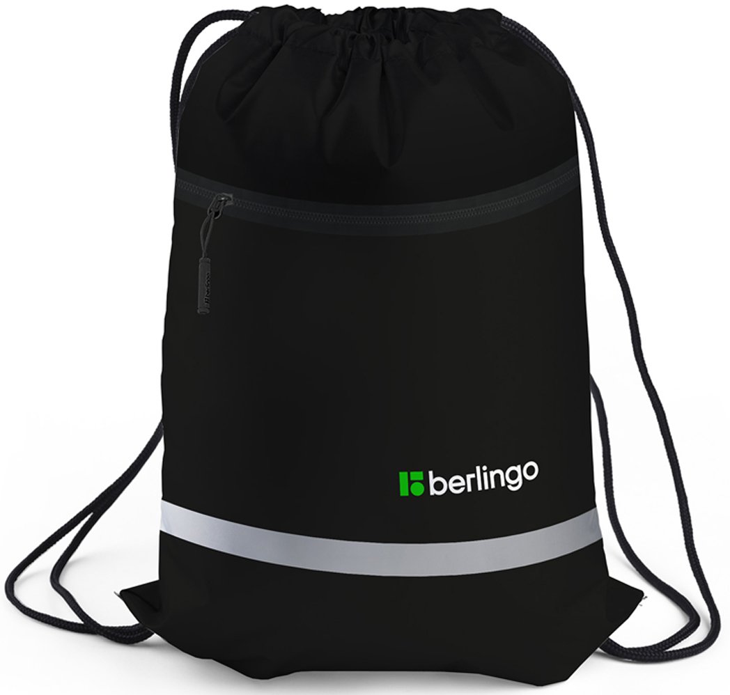 

Мешок для обуви Berlingo Basic black MS230104