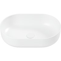 Умывальник Belux Турин 560 овал (18, белый матовый/Solid Surface)
