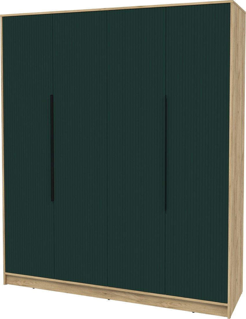 

Шкаф распашной Интерлиния Концепт Лайн КТ-Ш4 (дуб золотой/изумруд)