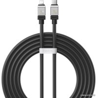 Кабель Baseus CoolPlay Series USB Type-C - Lightning (2 м, черный)