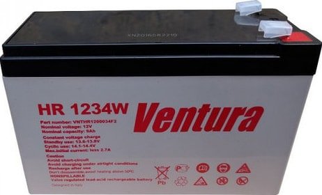 

Аккумулятор для ИБП Ventura HR 1234W (12 В/9 А·ч)