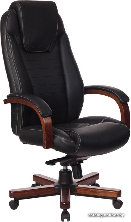 Офисное кресло Бюрократ T-9923WALNUT (черный)