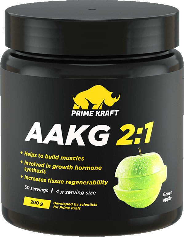 

AAKG Prime Kraft AAKG 2:1 (200г, зеленое яблоко)