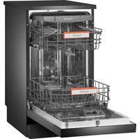 Отдельностоящая посудомоечная машина Weissgauff DW 4508 Inverter Autoopen Black