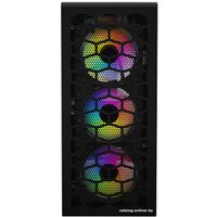 Корпус Powercase Mistral Z4С Mesh LED (черный)