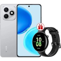Телефон HONOR X8d 8GB/256GB международная версия (серый) + умные часы HONOR Watch Fit по акции