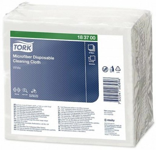 

Салфетка хозяйственная Tork 9070355 (40 шт, белый)