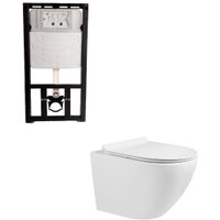 Унитаз подвесной Milleau Alby 203 MR0425-A5.203GW