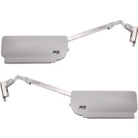 Механический подъемник для мебели AKS верхний A с доводчиком и фиксацией в любом положении на две двери PLUS TITAN