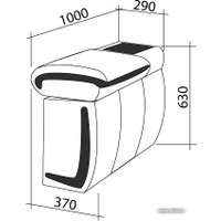 Модульный диван ПетраМебель Айпетри Люкс (модульный)