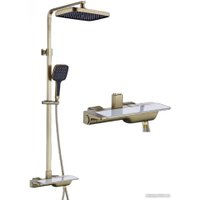 Душевая система  Kern 5078 Matt Gold