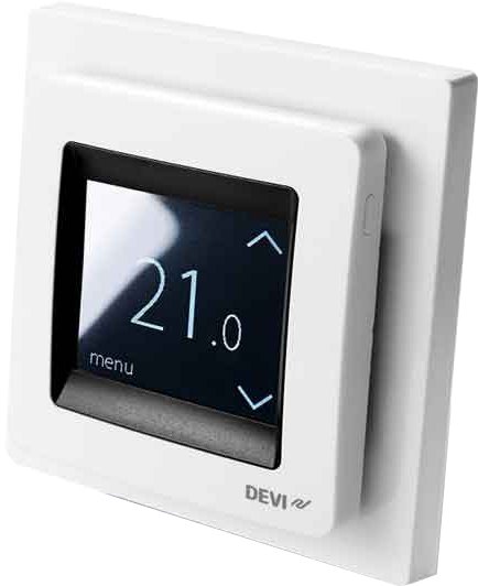 

Терморегулятор DEVI Touch (полярный белый)