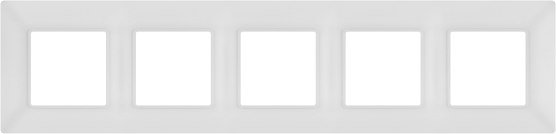 

Рамка ЭРА Elegance 14-5005-01М Б0065820 (белый матовый)