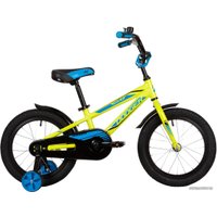 Детский велосипед Novatrack Dodger 16 2022 165ADODGER.GN22 (зеленый)