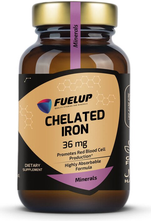 БАД FuelUp Chelated Iron 36 mg (90 капсул)