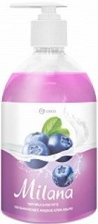 

Grass Крем-мыло жидкое увлажняющее Milana черника в йогурте 500 мл
