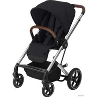 Универсальная коляска Cybex Balios S Lux 2020 (2 в 1, серебристая рама, deep black)