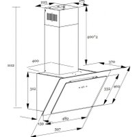 Кухонная вытяжка Schtoff Spirit RR 60 (черный)