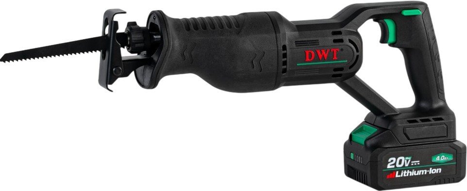 Сабельная пила DWT ASAP-20-4 BMC (с 2-мя АКБ, кейс)