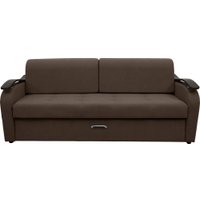 Диван Сириус Лидер-2 ППУ 215x110 (Eva 26 велюр коричневый)