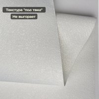 Рулонные шторы Sundays Home Твид 48х160 (белый)