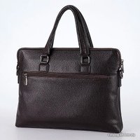 Мужская сумка Poshete 294-2059-3-COF (коричневый)