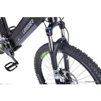 Электровелосипед Leisger MI5 (черный/зеленый)