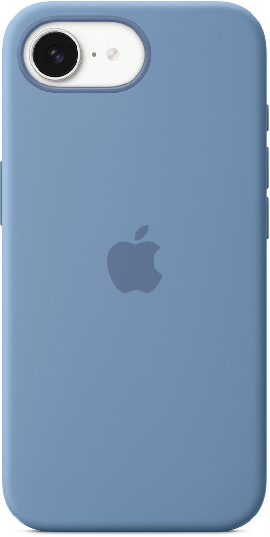 

Чехол для телефона Apple Silicone Case для iPhone 16e (голубой)