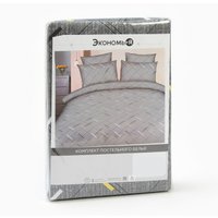 2-спальный комплект постельного белья Экономь и Я Штрих 2сп 10453127 в Орше